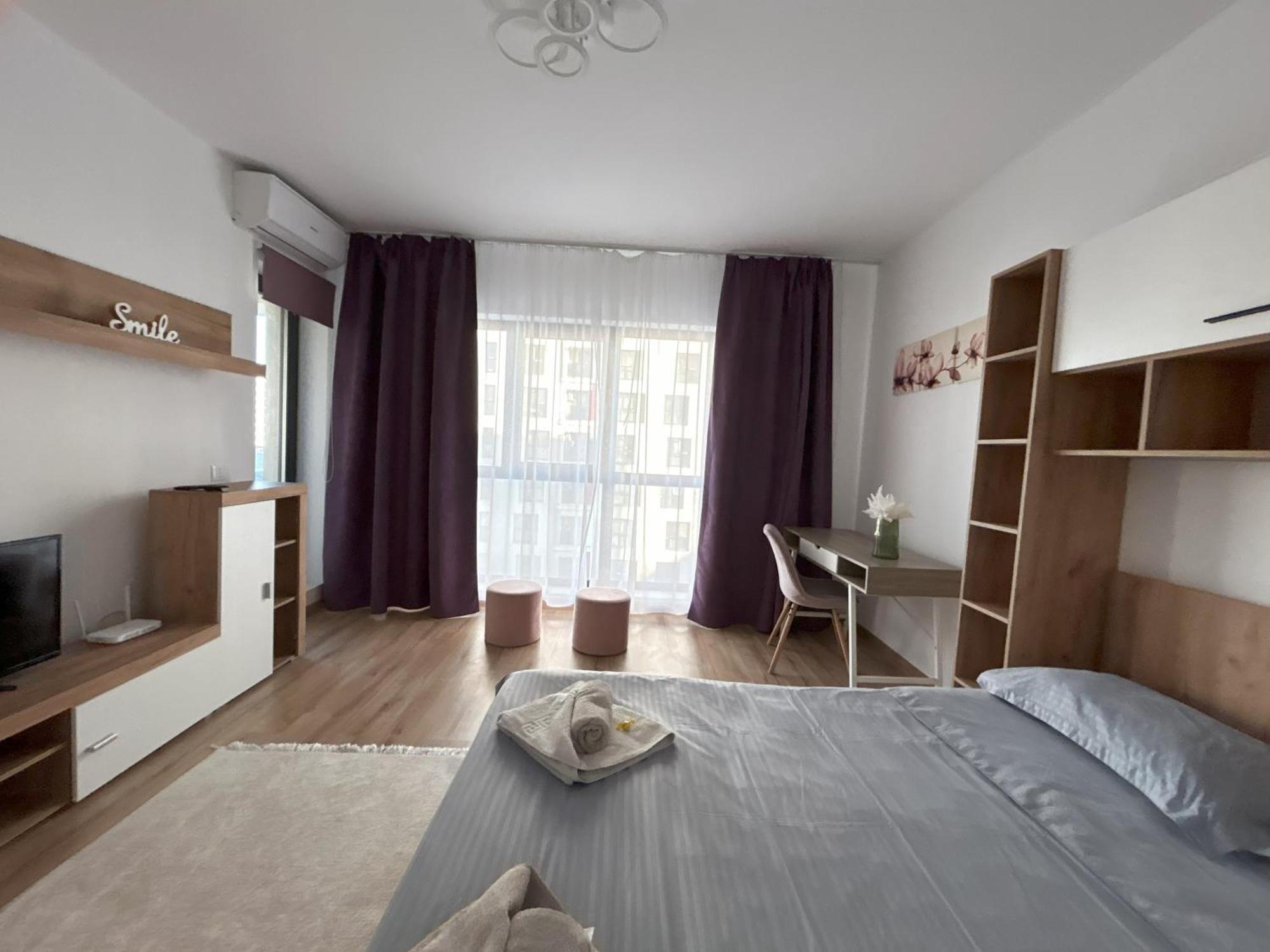 شقة Urban Retreat With Balcony At Exigent Plaza - 06 بوخارست المظهر الخارجي الصورة