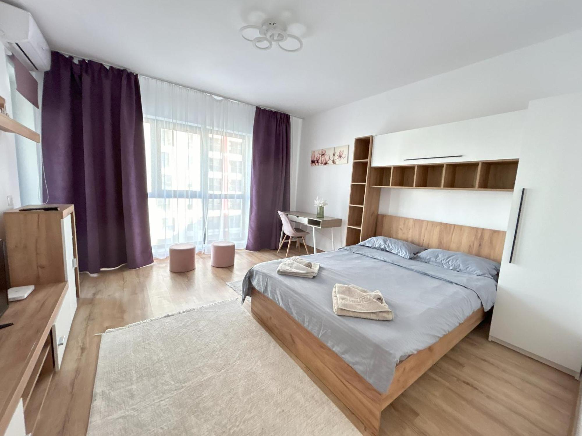 شقة Urban Retreat With Balcony At Exigent Plaza - 06 بوخارست المظهر الخارجي الصورة